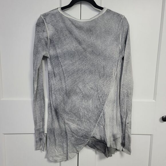 We the free long beach grey long tee - Picture 7 of 10